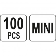 Set de 100 sigurante auto PCS Yato mini YT-83145..